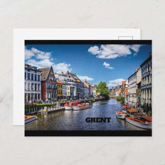 Carte Postale Gand - Belgique (Devant / Derrière)