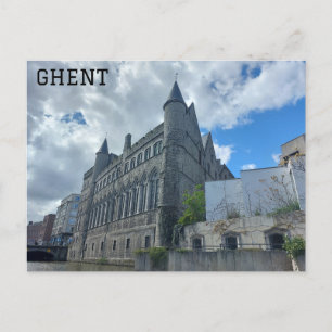 Carte Postale Gand Belgique Château des Comtes Photo de voyage