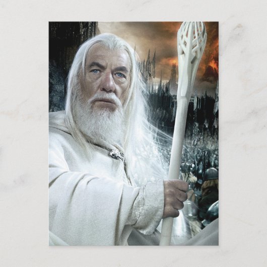 Carte Postale GANDALF™ avec le personnel (Devant)