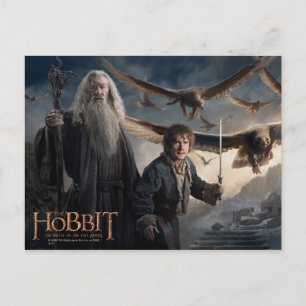 Carte Postale Gandalf, BILBO BAGINS™, & The Great Eagles