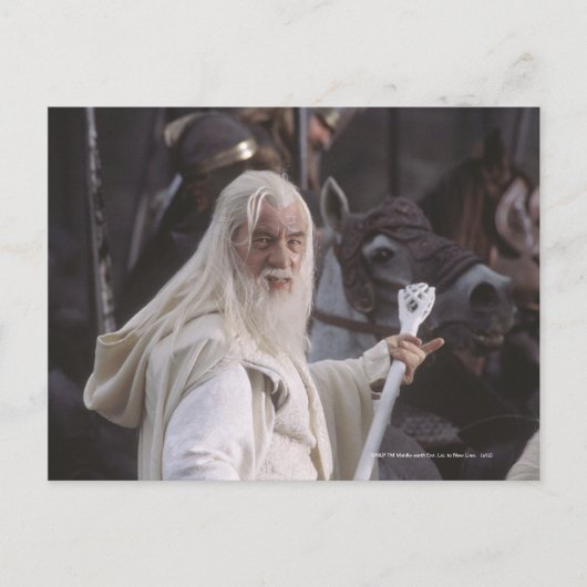 Carte Postale GANDALF™ Détient Du Personnel (Devant)
