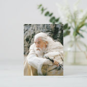 Carte Postale GANDALF™ le blanc avec épée (Debout devant)