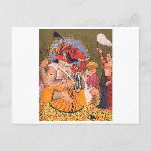 Carte Postale Ganesh (Devant)