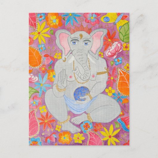 Carte postale Ganesh (Devant)