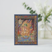 Carte postale Ganesh à quatre armes (Debout devant)