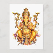 CARTE POSTALE GANESH AURA (Devant)