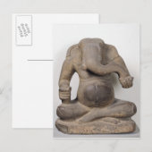 Carte Postale Ganesh, de Tuol Pheak Kin (Devant / Derrière)
