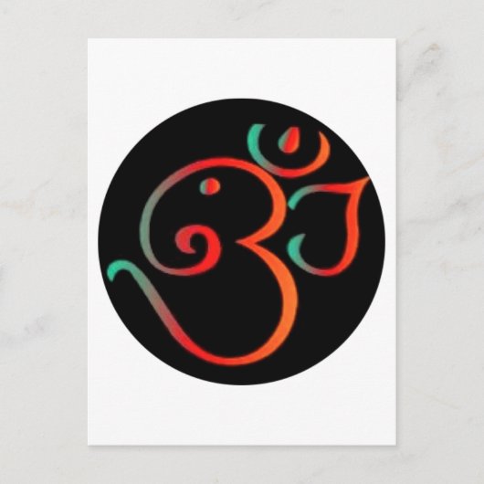 Carte Postale Ganesh Om (Devant)