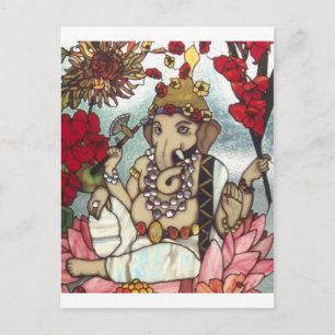 Carte Postale GANESH VERRE STAINÉ 12 FEB 2014.jpg