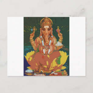 Carte Postale Ganesha