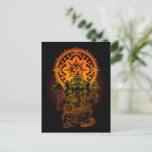 Carte Postale Ganesha 02 (Debout devant)