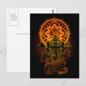 Carte Postale Ganesha 02 (Devant / Derrière)