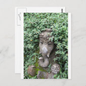 Carte Postale Ganesha éléphant Hindou Dieu du succès (Devant / Derrière)