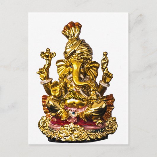 Carte Postale Ganesha par Vanwinkle Designs (Devant)