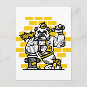 Carte Postale Gang du Bulldog
