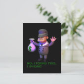 Carte Postale Gangster (Debout devant)