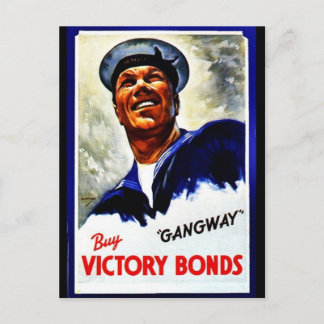Carte Postale Gangway, Acheter des obligations de victoire