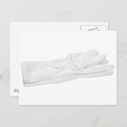 Carte Postale Gants blancs082909 (Devant / Derrière)