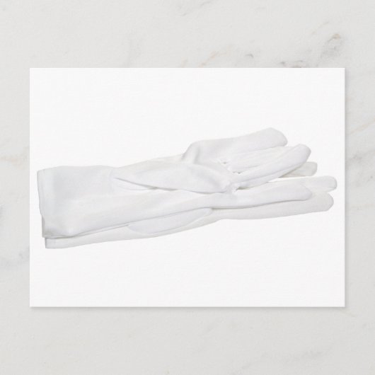 Carte Postale Gants blancs082909 (Devant)
