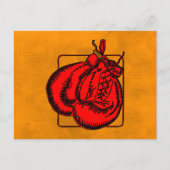 Carte Postale Gants de boxe (Devant)