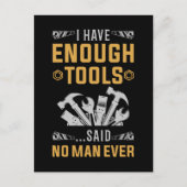 Carte Postale Garage Tools Funny Workshop Joke (Devant)