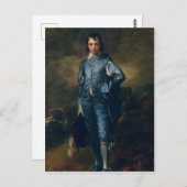 Carte Postale Garçon bleu (Devant / Derrière)