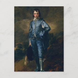 Carte Postale Garçon bleu