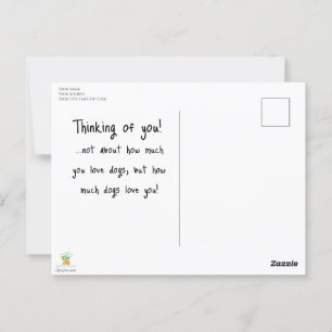 Carte Postale Garçon Curieux et ses Animaux Fantaisistes