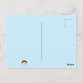 Carte Postale Garçon d'anniversaire (Dos)