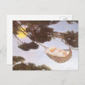 Carte Postale Garçon dans Hassoc Tree par Jessie Willcox Smith (Devant / Derrière)