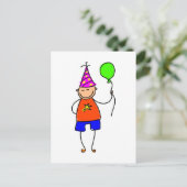 Carte Postale Garçon de fête (Debout devant)