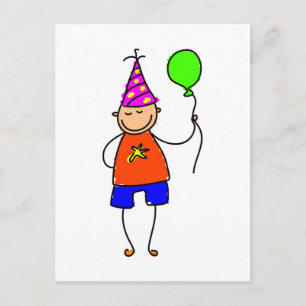 Carte Postale Garçon de fête