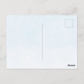 Carte Postale Garçon Éléphant Ballons 1er Anniversaire (Dos)