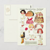 Carte Postale Garçon et filles d'opéra de Dolly Dingle en papier (Devant / Derrière)