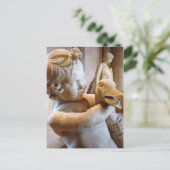 Carte Postale Garçon grec ancien avec oie (Debout devant)