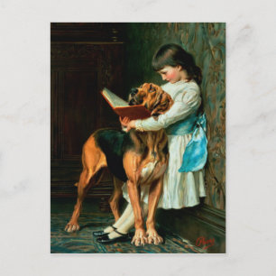 Carte Postale Garçon ou éducation obligatoire