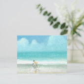 Carte Postale Garçon sur la bicyclette 3 (Debout devant)