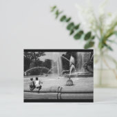 Carte Postale Garçons à Logan Circle (Debout devant)