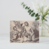 Carte Postale Garçons aborigènes australiens, 1896 (Debout devant)