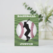 Carte Postale Garçons Baseball Custom (Debout devant)