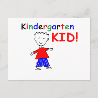 Carte Postale Garçons de maternelle