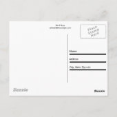Carte Postale Garçons du crâne (Dos)