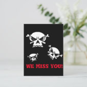 Carte Postale Garçons du crâne (Debout devant)