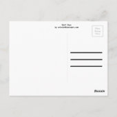 Carte Postale Garçons du crâne (Dos)