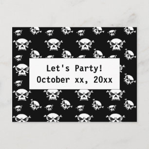 Carte Postale Garçons du crâne