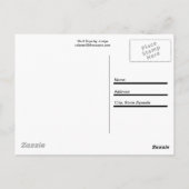 Carte Postale Garçons du crâne (Dos)