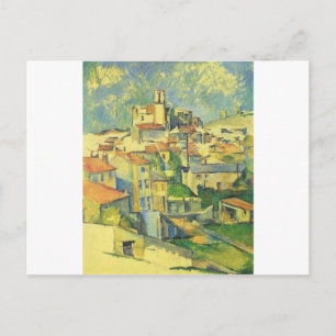 Carte Postale Gardanne par Paul Cezanne