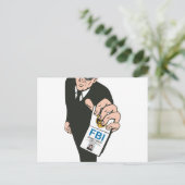 Carte Postale Garde-corps de l'agent de service secret (Debout devant)