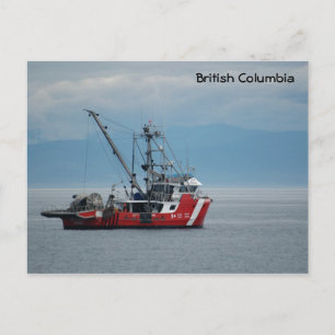 Carte Postale Garde côtière canadienne