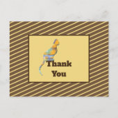 Carte Postale Garde de chat Remerciement Application de garde d' (Devant)